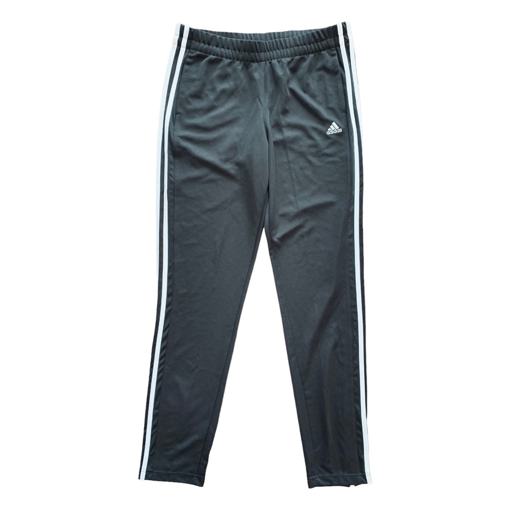 adidas 3 Stripe Climalite Tapered Track Pants Zipper Ankle Women’s Medium